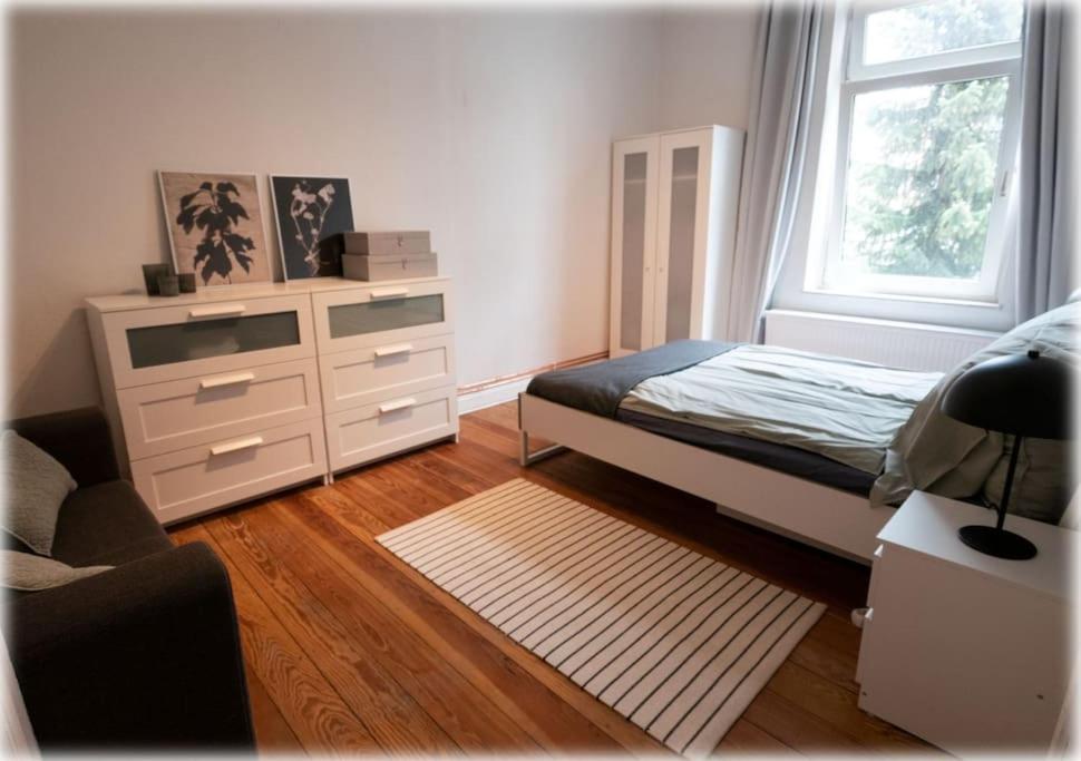 Altbaucharme! 2Zimmer, Zentral Und 24H Check-In Kiel Exterior foto